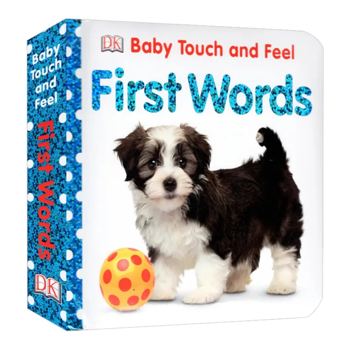 Dk Baby Touch And Feel First Words Board Book Picture Book For Kids