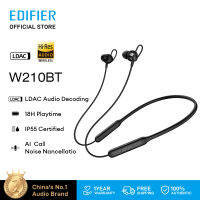 Edifier W210BT หูฟังไร้สายแบบคล้องคอแนวสปอร์ต LDAC บลูทูธ 5.3 ความละเอียดสูง