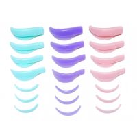 ∏❁∏ 7 Pairs Silicone Eyelash Perm Pad Recycling Makeup Lifting Lashes Rods Shield 3D Eyelash Curler Accessories Applicator Tools