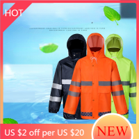 Travel Foldable Raincoat Women Overall Waterproof Camping Raincoat Orange Construction Portable Capa De Chuva Rain Gear AG50YY