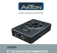 AXTON ATB20P flat active subwoofer 20 cm with passive membrane ซับวูฟเฟอร์แบบแอคทีฟ 20 ซม. / 8″ พร้อมรีโมทควบคุมระดับเสียงเบส