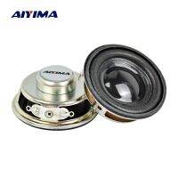 AIYIMA 2ชิ้น1.5นิ้ว40มม. ลำโพงแบบพกพาขนาดเล็ก4Ohm 3W ความถี่เต็มความถี่เสียงสเตอริโอ Speaker Hifi ขนาดเล็ก