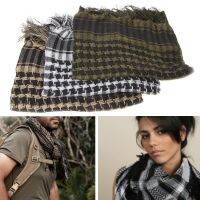 ● Cycling Shawl for Head Wrap Camo Military Keffiyeh Arab Scarf