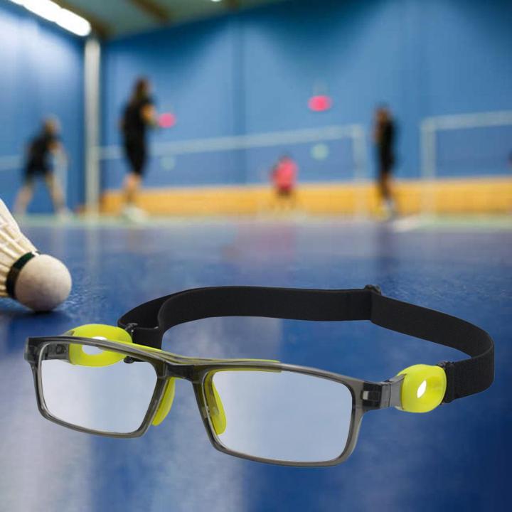 แว่นตาสำหรับกีฬาบาสเก็ตบอลป้องกันการชนสำหรับผู้ชายผู้หญิงสำหรับฟุตบอลฟุตบอล