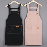 Tc nail apron printed canvas female household kitchen work man han edition fashion advertising corset antifouling male