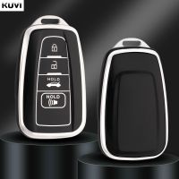 ใหม่โครงเปลือกนอกเคส Kunci Remote Mobil TPU สำหรับ Toyota Prius Camry Corolla CHR C-HR RAV4 Land Cruiser Prado 2 3 4ปุ่มตัวยึด