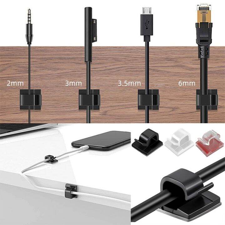 10pcs-self-adhesive-cable-holder-clips-for-wires-hook-and-loop-fastener-organizer-cables-wire-holder-cable-protector-organizer