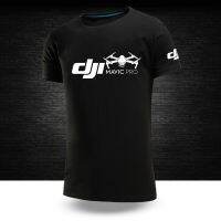 {Latin fan} Dji เสื้อยืดกันหนาวพิมพ์ลายสำหรับนักบินมืออาชีพเสื้อยืดลายตาข่ายระบายอากาศได้ดีสำหรับฤดูร้อนเสื้อยืดแฟชั่นยิมผู้ชาย