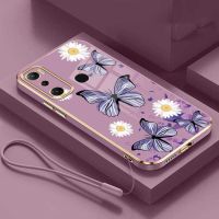 เคสซิลิโคนลายการ์ตูน Infinix 20 Play 20S Hot20 5G Hot 11S NFC 11 Play มันวาวเคสนิ่มเดซี่น้อย + ฝาครอบสายคาดที่คล้อง