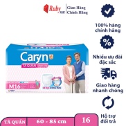 Tã Bỉm Quần Caryn Người Lớn Caryn M 16 Miếng Mỏng Nhẹ Chống Tràn Dành Cho