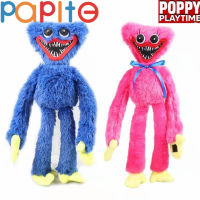 Papite【จัดส่งที่รวดเร็ว】40ซม. Huggy Wuggy ของเล่นตุ๊กตาป๊อปปี้เล่นเกมตุ๊กตาตัวละครของเล่นที่น่ากลัว Peluche ของเล่นของขวัญของเล่นสำหรับเด็กคริสต์มาส