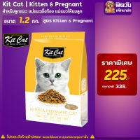 อาหารแมว Kit Cat- อาหารแมว Kitten&amp;Prognant อาหารแมว Kitten 1.2 Kg