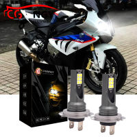 มาใหม่ล่าสุดสำหรับ BMW S1000RR S1000XR 2009 2010 2011 2012 2013 2014 2015 2016 2017 2018 - 2X H7ไฟหน้ารถมอเตอร์ไซค์แบบ LED หลอดไฟ6000K สีขาวหลอดไฟหน้าอุปกรณ์เสริม