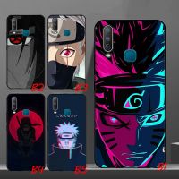 【Great. Cell phone case】 เคส Vivo Y12 Y16 Y11,Y15 Y17/Y3/Y3S/U3 Y20/Y20S/Y11S/Y20i Y33S/Y21/Y32/Y21S V20 V21 V21E S1 V15 Pro Y95/Y91/อะนิเมะ Y93/Y91i นารูโตะ Itachi เคสซิลิโคนสีดำ