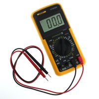 DT9205A Digital Multimeter AC/DC Voltage Current Resistance Capacitance Hand held Power Meter Tester Electrical Trade Tools Testers