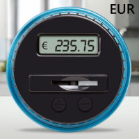 Blowing Electronic Digital Coin Counter Automatic Money Counting Piggy Bank LCD Display