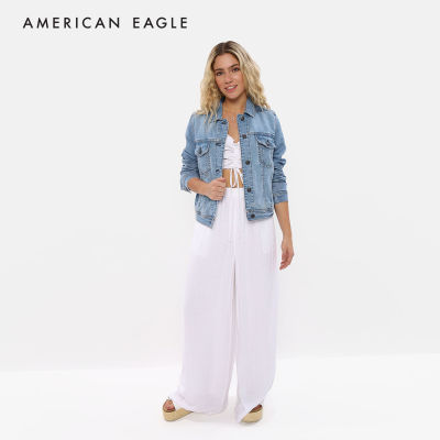 American Eagle Strigid Classic Denim Jacket เสื้อ แจ็คเก็ต ผู้หญิง เดนิม (NWJA 038-3414-915)