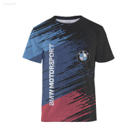 2023 NEW Short Sleeved T-shirt with Bmw 3d Logo, Quick Drying, Summer Fashion, Suitable for Men brand new T-shirt