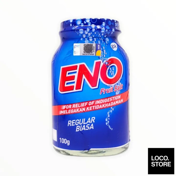 Eno Powder Effervescent Fruit Salt 100g Lazada