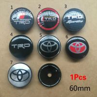 Upgrade NEW 1Pcs/60mm Car Wheel Center Cap Badge TRD Emblem For Toyota Car styling accessories hui