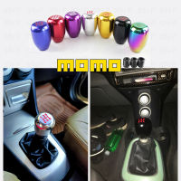 Racing 5ความเร็วอลูมิเนียมหัวเกียร์รถยนต์ลูกบิดปรับเองอัตโนมัติเกียร์Shift Knob