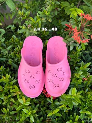 (สินค้าขายดี) SIZE.36-40EU รองเท้าแตะG_U มี 5 สี รองเท้าแตะลำลอง รองเท้าแตะใส่เที่ยว รองเท้าแตะแฟชั่น รองเท้าแตะผู้หญิง เบา ใส่สบาย [SDT015]