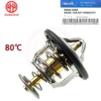 New Engine Coolant Thermostat 90048-33088 1338.E8 90916-03134 90916-03122 For Daihatsu Copen Sirion Terios YRV Toyota Yaris Aygo