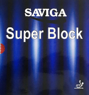 Saviga ITTF Super Block ยางดิบ Pips-Out ยางปิงปองโดยไม่ต้องฟองน้ำ