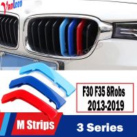 สติกเกอร์ตกแต่งภายนอกสำหรับรถ BMW 3ซีรีส์ F30 F34สปอร์ต2013-2019 3D ม. แต่งกระจังหน้าแต่งขอบเคสกันกระแทก