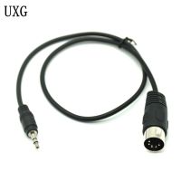 Audio Extension Line Din 5 Pin Din MIDI Male female Plug To 3.5mm Male Stereo Jack Audio Extension Cable of 0.5m 1m 1.5M 3M