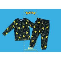 ☑️[4-5Y] Pokémon Pyjamas Set ชุดนอนเด็ก โปเกมอน