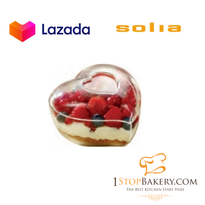 Solia PS32511 Single Portion Heart Dish 6.7 oz/110ml/ถ้วย แพ็ค 40 ชิ้นราคา 368 บาท