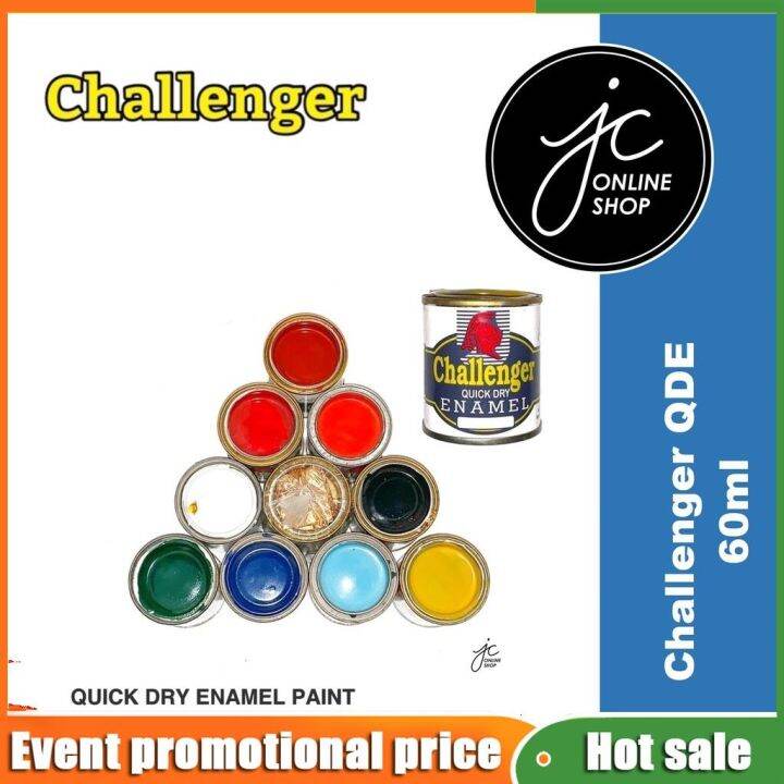 CHALLENGER Quick Dry Enamel Paint 60CC SOLD PER PIECE Lazada PH