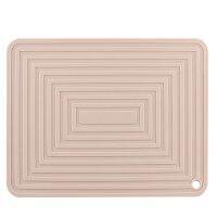 Large Silicone Pot Holder Square Thick Heat Insulation Pad Non-Slip Corrugated Kitchen Table Mat