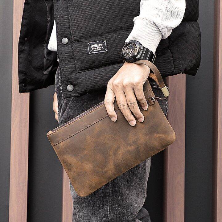 cod-camida-and-retro-hand-bag-anti-theft-crazy-horse-leather-top-layer-cowhide-underarm