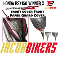 แผงด้านหน้าสำหรับรถยนต์ Honda Rsx150 Winner X ฝาครอบป้องกันแผงคาร์บอน