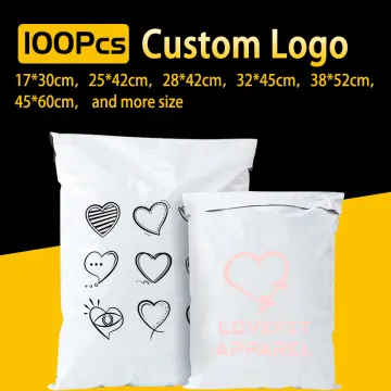 10PCS Poly Express Bag Color Printing 10x13'' Waterproof Packaging Printed  Bag Wrapped Clothing Packaging Courier Mailer Envelopes