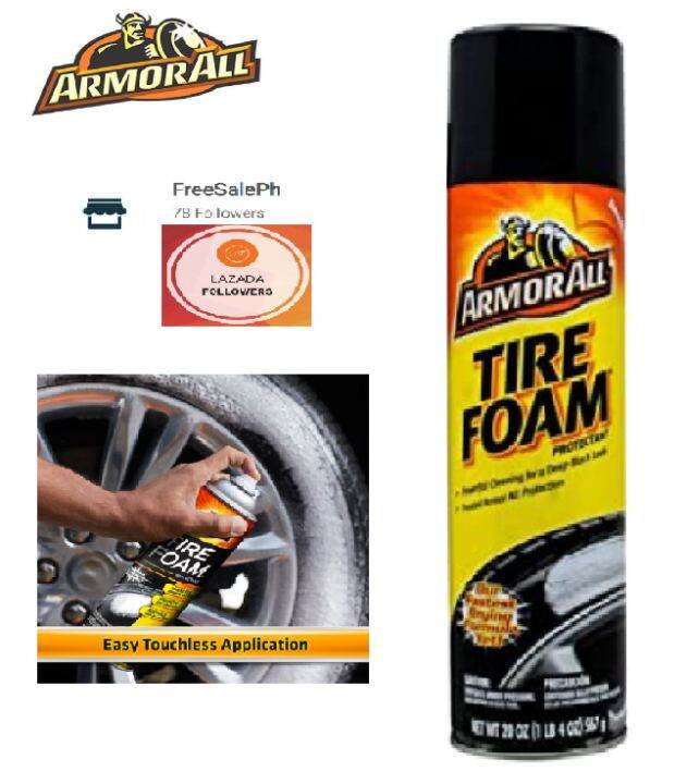 Armor All Tire Foam Aero 20 oz. tire aero foam tire foam Lazada PH