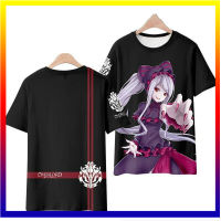 ฤดูร้อน Overlord เสื้อยืดอะนิเมะ 3D พิมพ์ถนนฮาราจูกุเด็กเสื้อยืดเสื้อผ้าผู้ชายผู้หญิงสบาย ๆ แฟชั่นพลัสขนาดเสื้อยืด XS-5XL