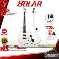 ทักแชทรับส่วนลด 500.-MAX กีต้าร์ไฟฟ้า Solar GC1.6TAW ทรง Lespaul Single Cutaway สีขาวด้าน เสียงดุ ตัวจบของชาว Metal มีบริการ Setup จัดส่งฟรี