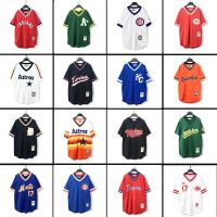 high-quality Europe and the United States sets hiphop popular logo baseball uniform take short sleeve summer mens and womens big yards hip-hop dance boom loose BBOY teams