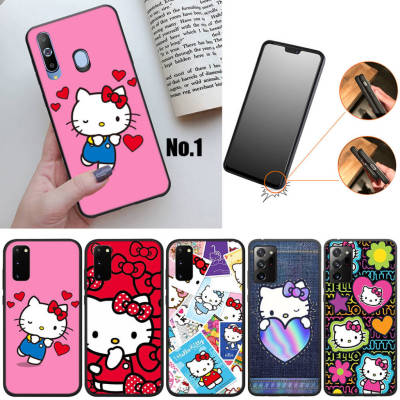 45GNN Hello Kitty อ่อนนุ่ม High Quality ซิลิโคน TPU Phone เคสโทรศัพท์ ปก หรับ Samsung Galaxy Note 10 9 8 S7 S8 S9 S10 S10e Plus Lite