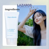 ONGREDIENTS  BLUE TONE-UP SUN LOTION SPF 50+PA++++ กันแดดโทนอัพ 50ml