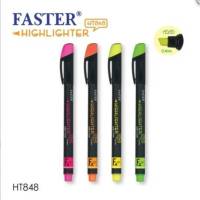 ปากกาเน้นข้อความ Highlighter Pen FASTER HT848