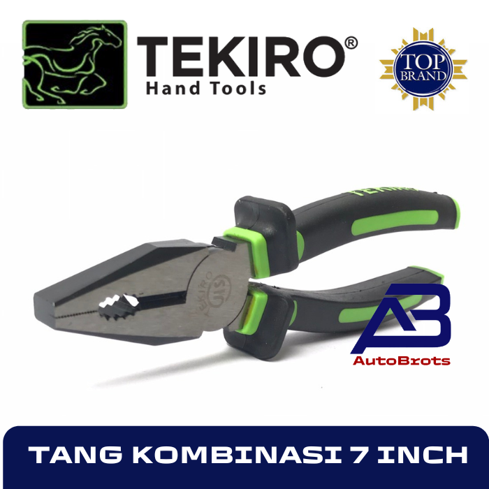 Tekiro Tang Kombinasi 7 Inch Linesman Pliers 7 Lazada Indonesia