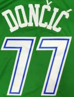 2021 Mens American Basketbal Jersey Dallas Sport Fans Wear Luka Doncic Kristaps Porzingis T-shirt