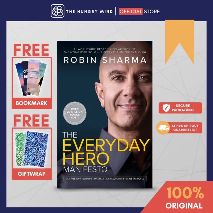 The Everyday Hero Manifesto (ORIGINAL) by Robin Sharma (PB) Freebies ...