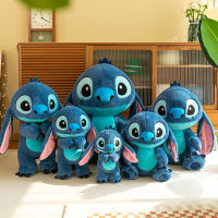 30/45/60 ซม.Disney Lilo &amp; Stitch ตุ๊กตาของเล่นการ์ตูนน่ารัก Little Monster Stitch Soft Plush หมอนสำหรับเด็กวันเกิดคริสต์มาสของขวัญ-qeangshe