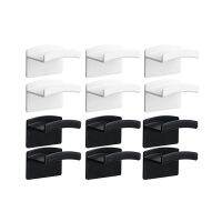 Adhesive Hat Hooks for Wall - Hat Racks for Baseball Caps - Hat Organizer for Baseball Caps No Drilling(12-Pack)