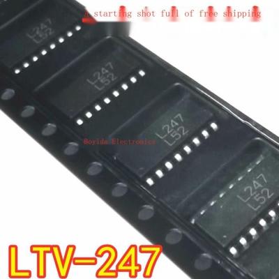 10Pcs ใหม่ Original LTV-247 SOP16 Patch L247ทรานซิสเตอร์สี่ทาง Optocoupler Isolator Optocoupler